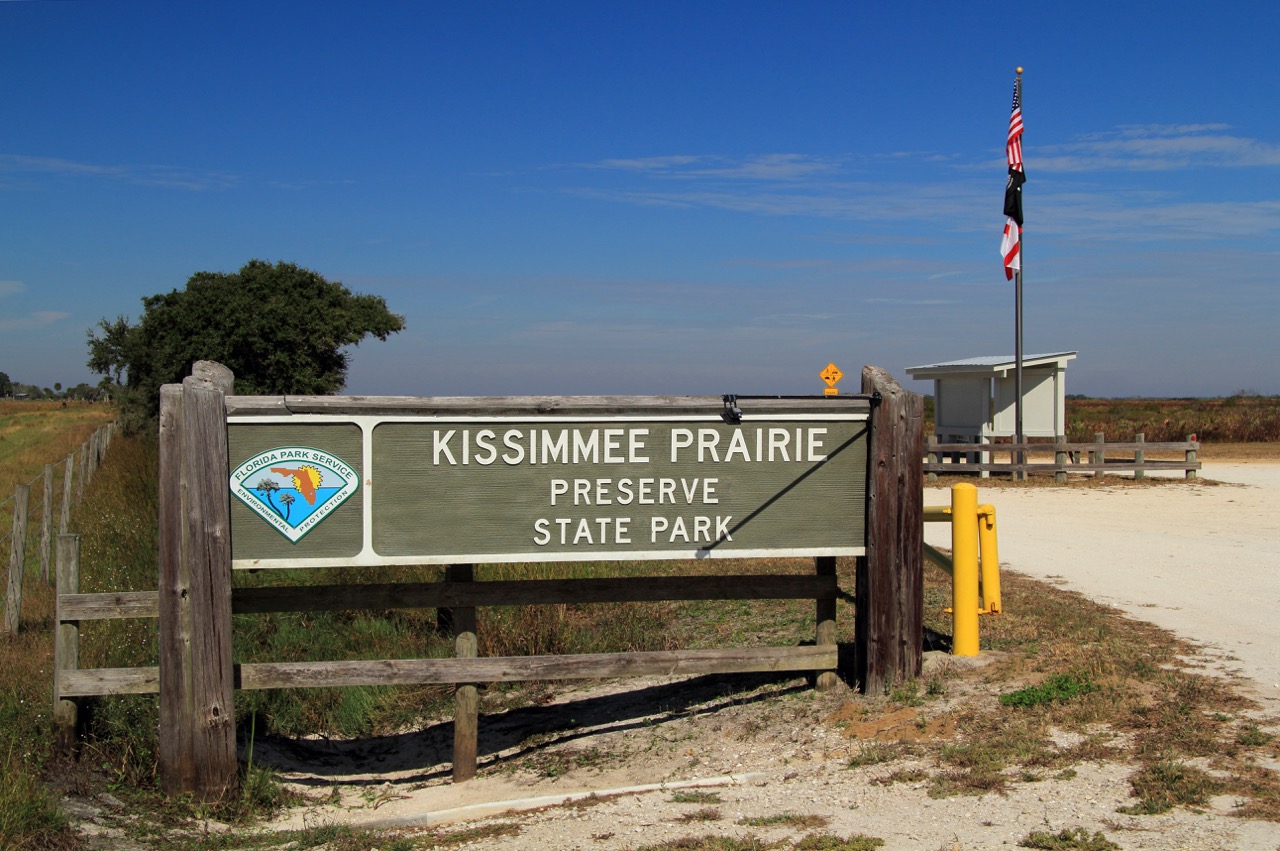 Entrada do Kissimmee Prairie Preserve State Park, Flórida